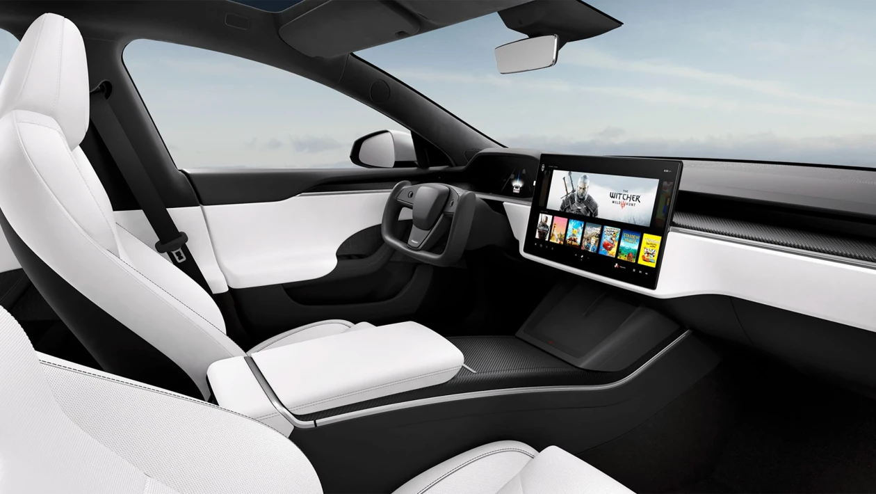 Tesla Model S Plaid interior