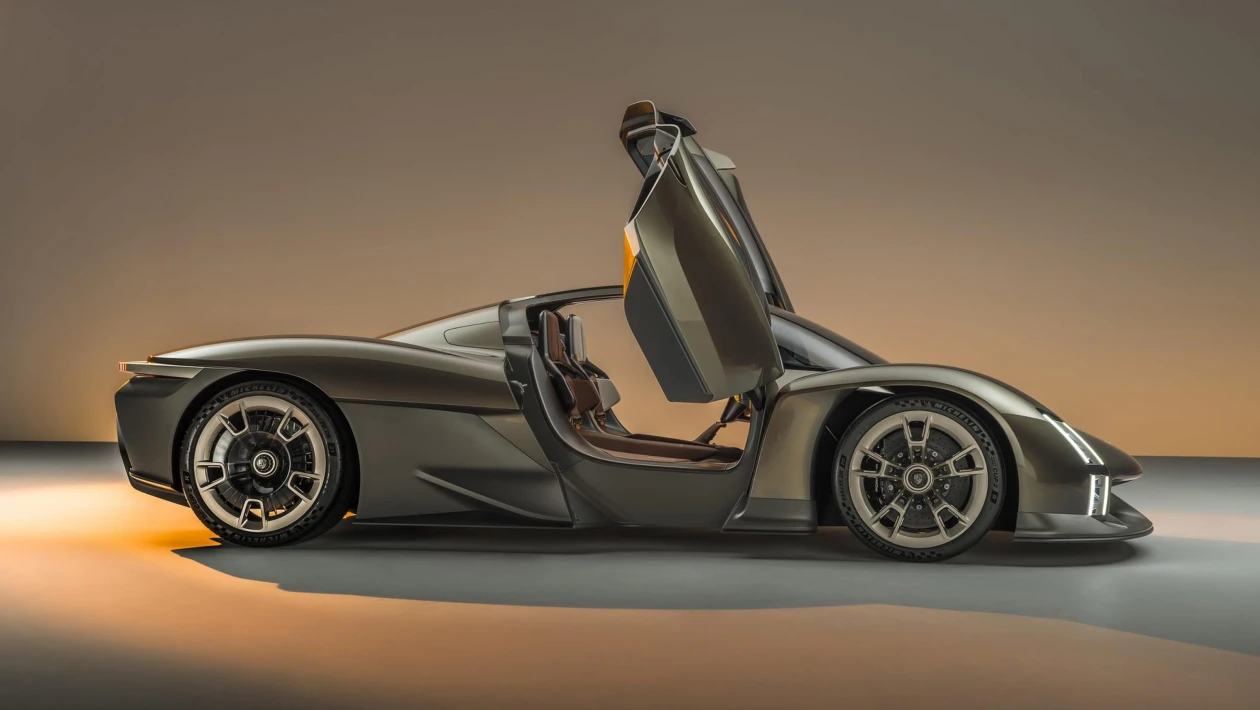 Porsche Mission X reveal rear doors