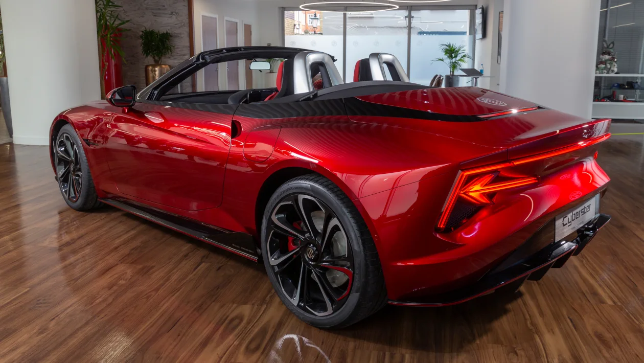 MG Cyberster – rear