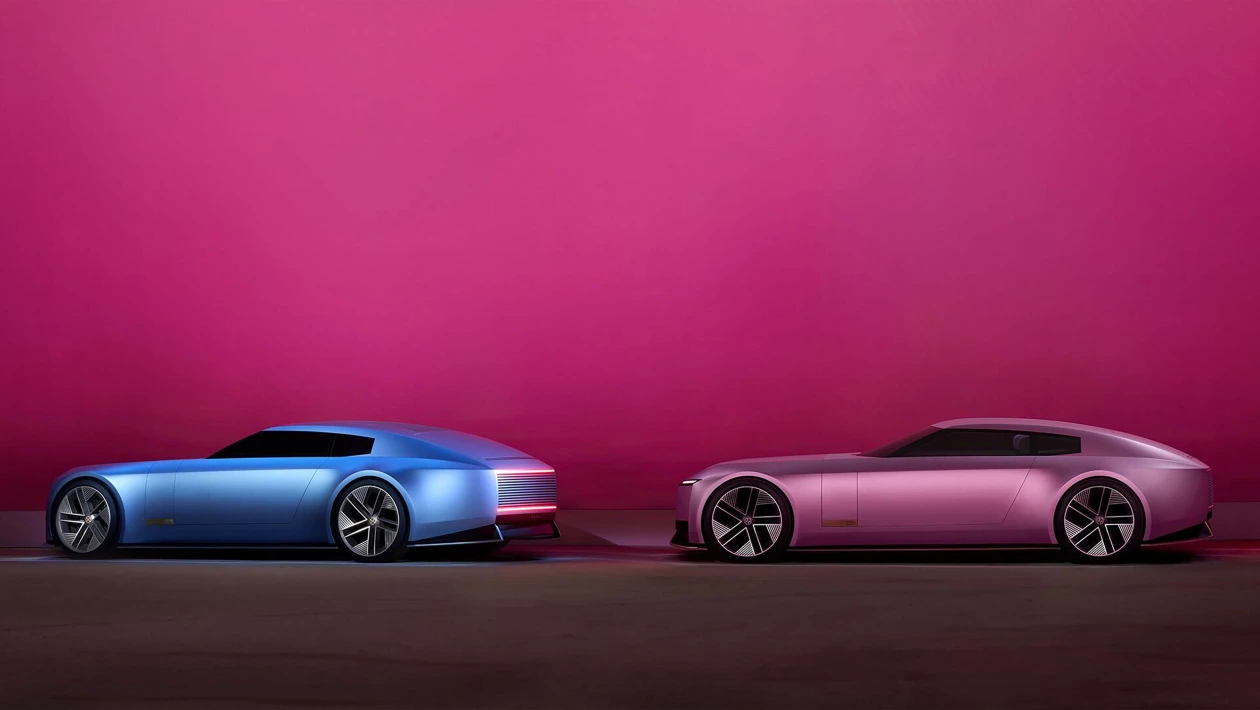 Jaguar Type 00 blue and pink