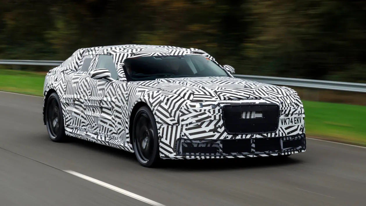 2026 Jaguar electric GT testing