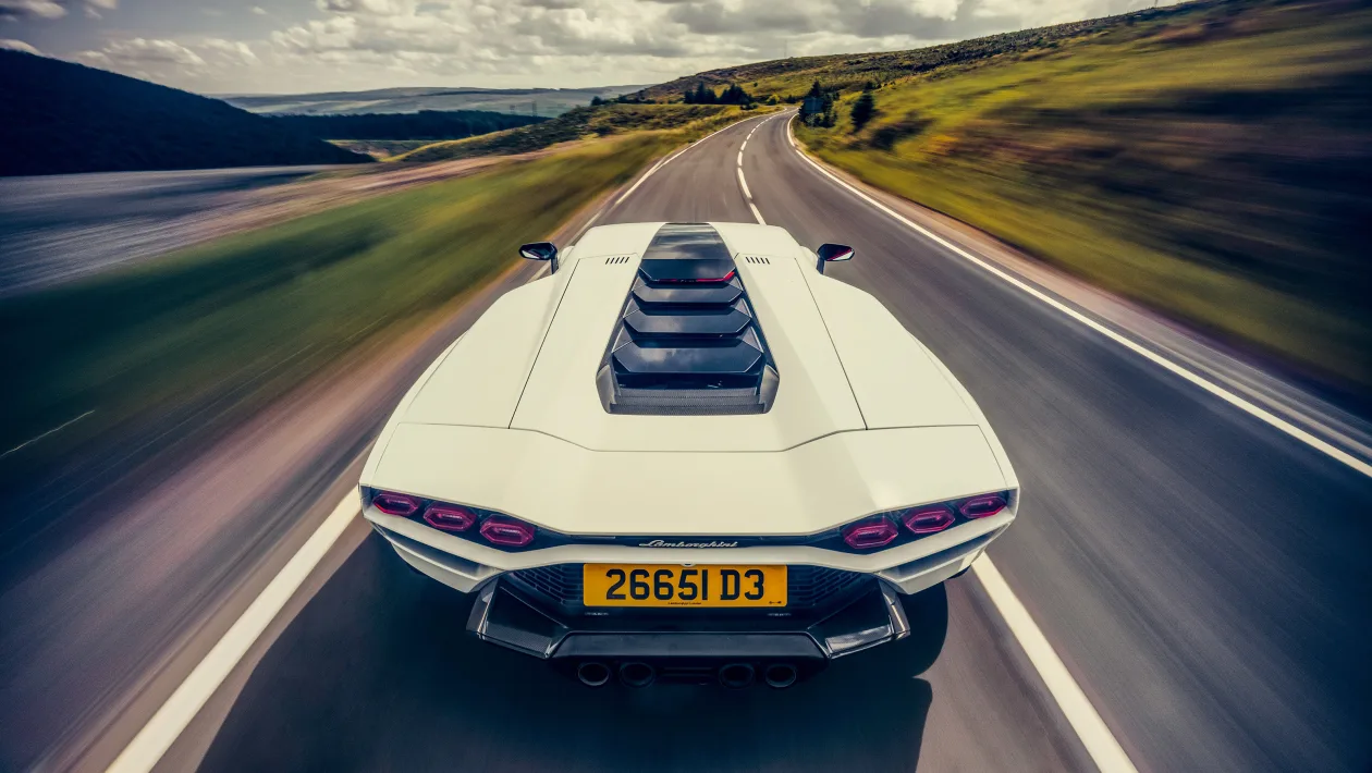 Lamborghini Aventador Ultimae and Lamborghini Countach