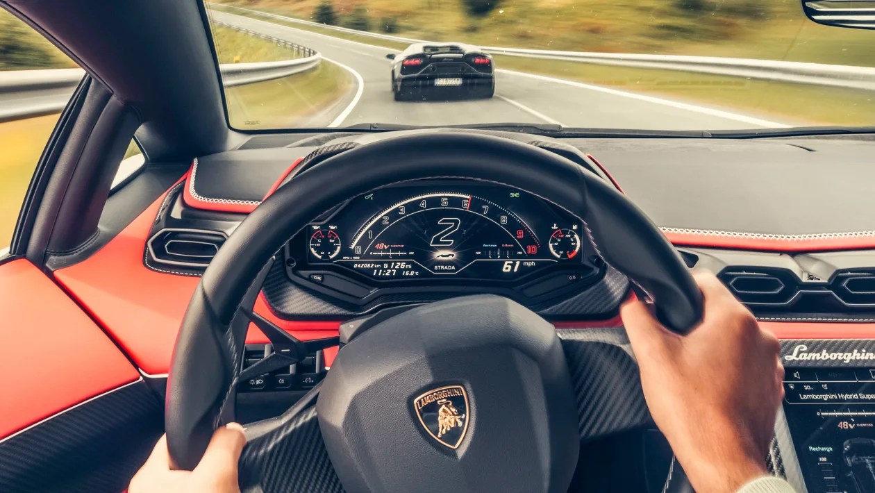 Lamborghini Aventador Ultimae and Lamborghini Countach