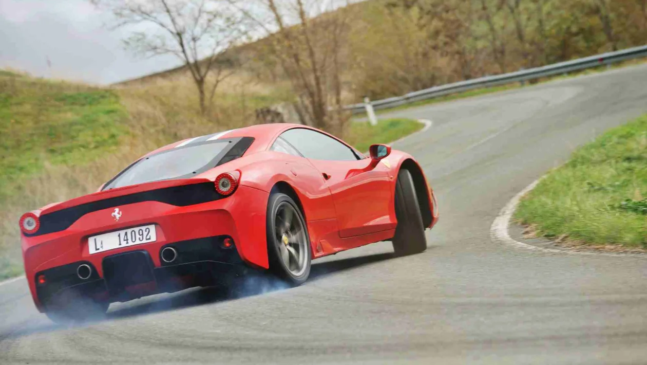Ferrari 458 Speciale drift