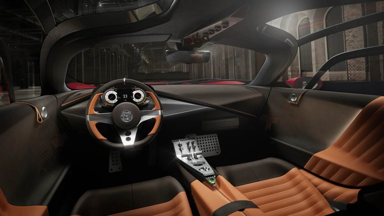 Alfa Romeo 33 Stradale – interior